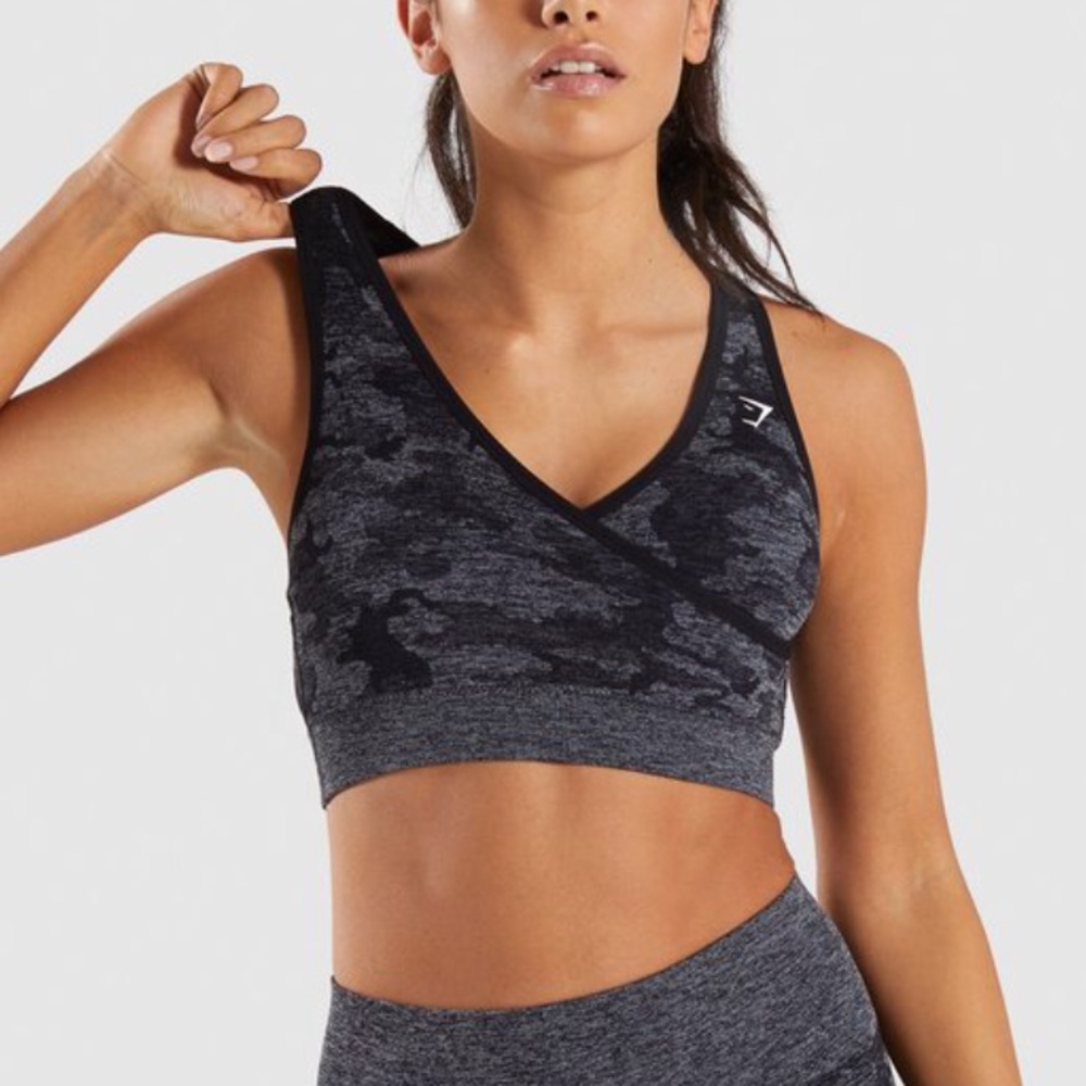 COPY - Gymshark Camo Seamless Bra